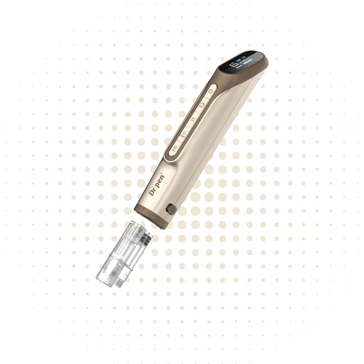 Dr. Pen H6 Oro Lápiz de Microneedling con Infusión de Suero y Luz LED