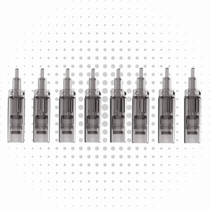 Set de cartuchos surtidos Dr. Pen dermapen compatibles con modelo A7 para tratamientos de microneedling facial