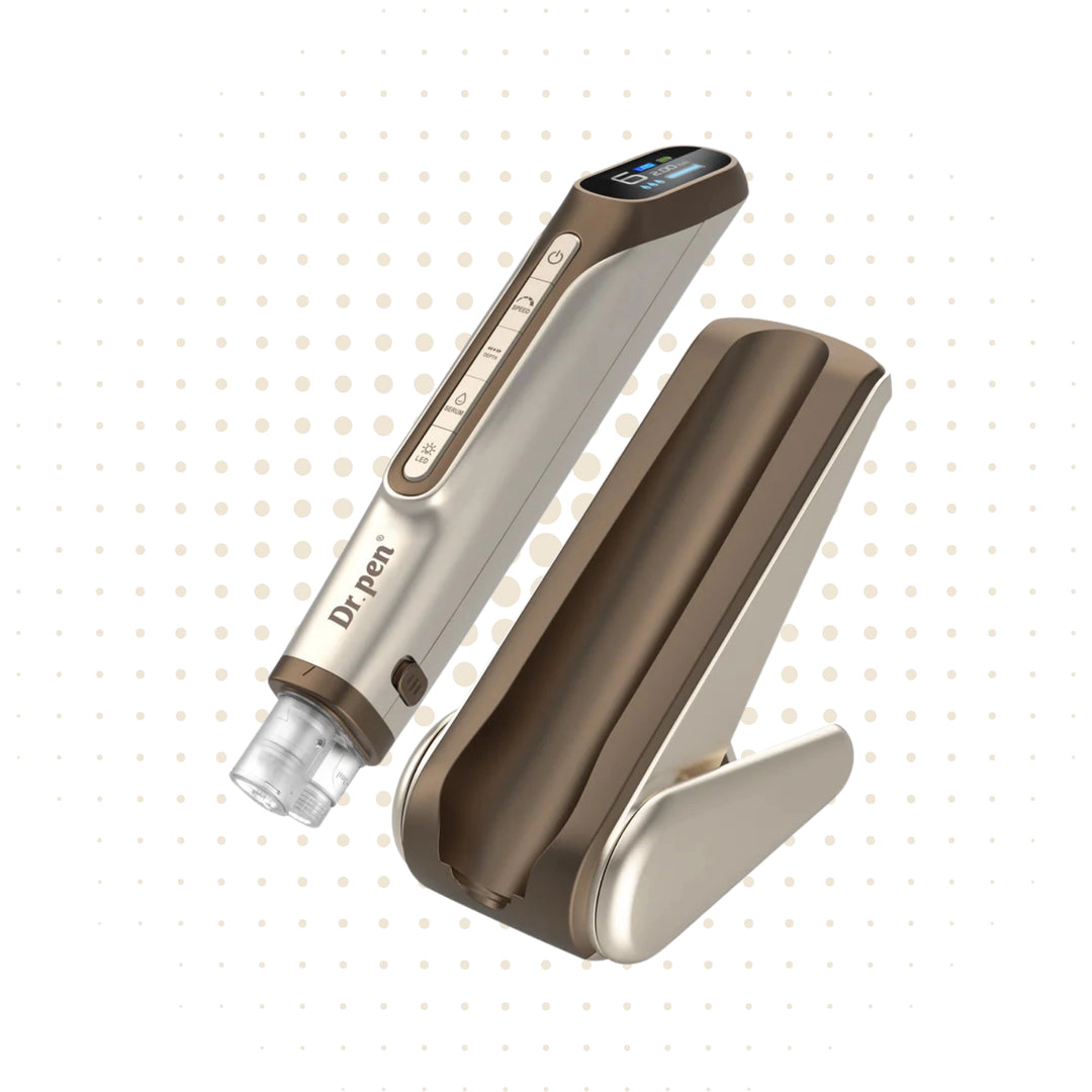 Dr. Pen H6 Oro Lápiz de Microneedling con Infusión de Suero y Luz LED