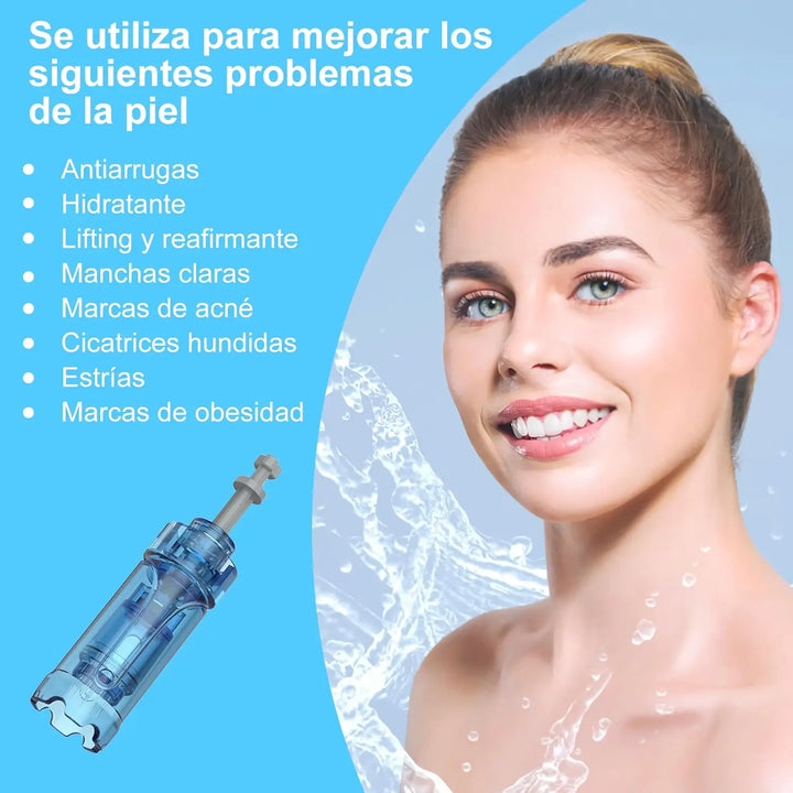 Kit de microagujas Dr. Pen M8S con 20 cartuchos originales