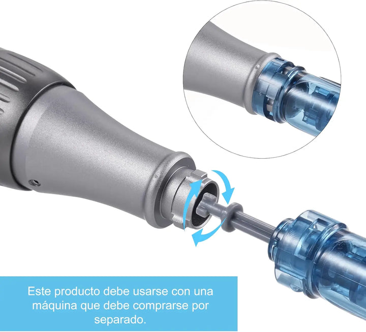 Kit de microagujas Dr. Pen M8S con 20 cartuchos originales
