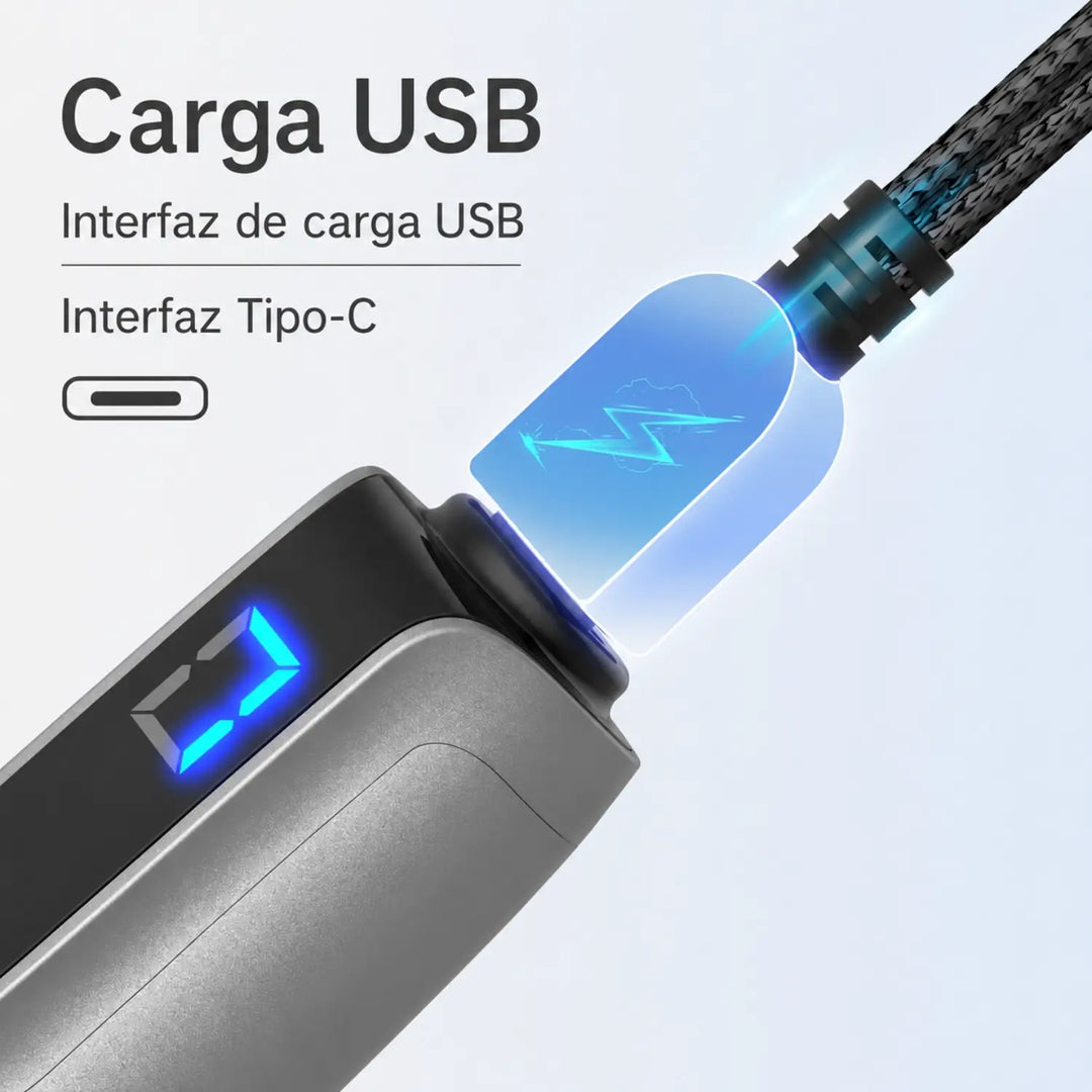 Puerto de carga USB Tipo-C del Dr. Pen M8S para una carga rápida y cómoda