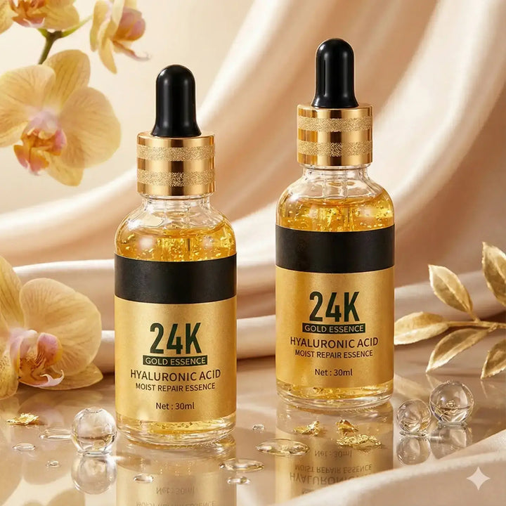 Sérum Facial 24K Oro Ácido Hialurónico Hidratante 30ml