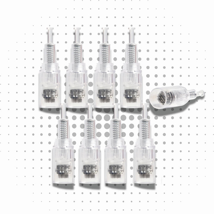 Set de cartuchos surtidos Dr. Pen dermapen compatibles con modelos M7, M5, N2 y E30 para microneedling facial