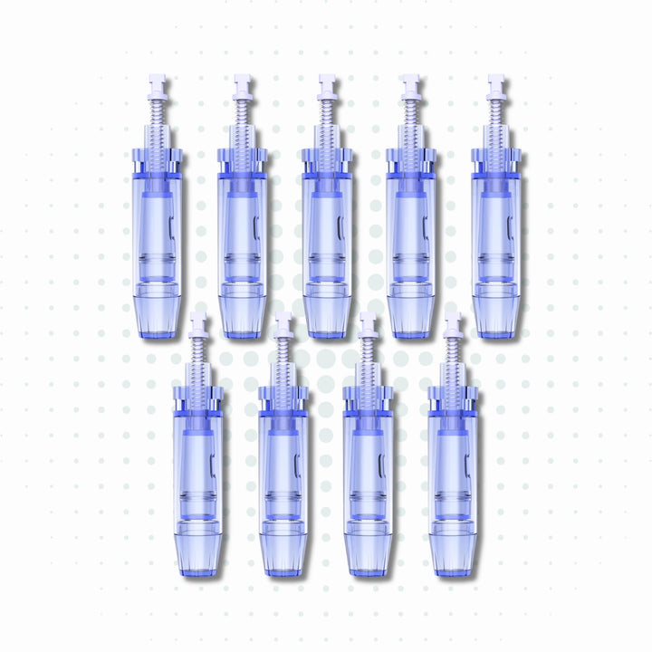 Set de cartuchos surtidos Dr. Pen dermapen compatibles con modelo A1 para tratamientos de microneedling facial