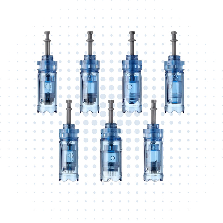 Set de cartuchos surtidos Dr. Pen compatibles con modelos M8S, A8S, A11 y A9 para microneedling facial